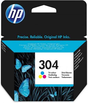 HP 304 cartouche d'encre trois couleurs authentique